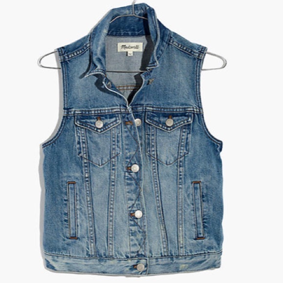 Madewell Denim Vest - Picture 3 of 7